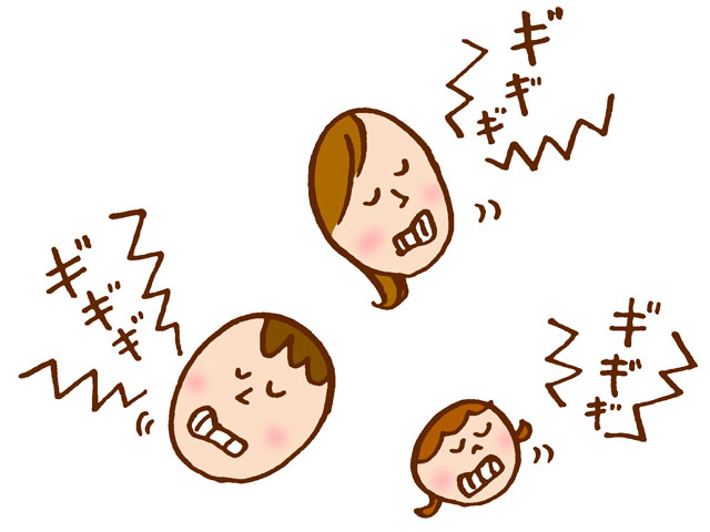 ストレスや食いしばりによって歯に負担がかかる様子|福岡市南区老司 ひろた哲哉歯科・矯正歯科